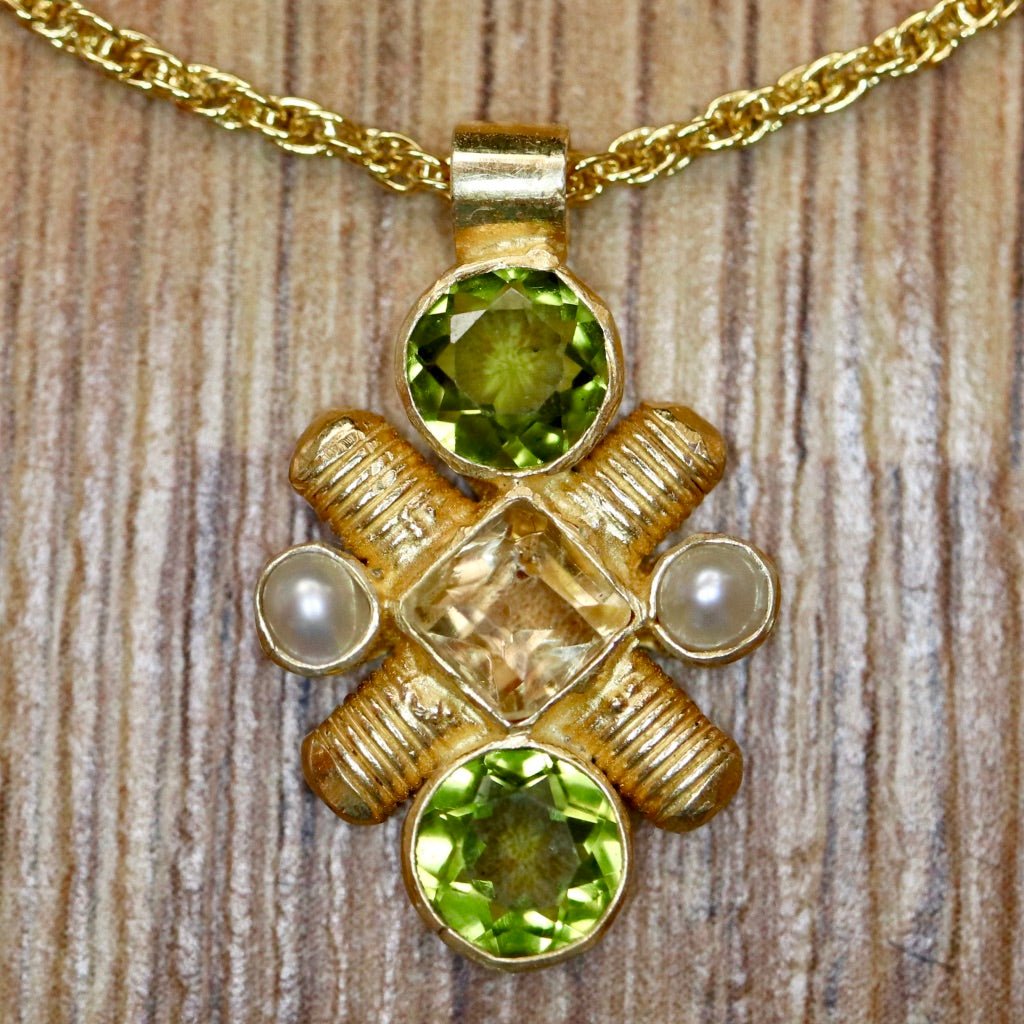 jenny-lind-peridot-citrine-and-pearl-necklace-710273 Jenny Lind Peridot, Citrine and Pearl Necklace
